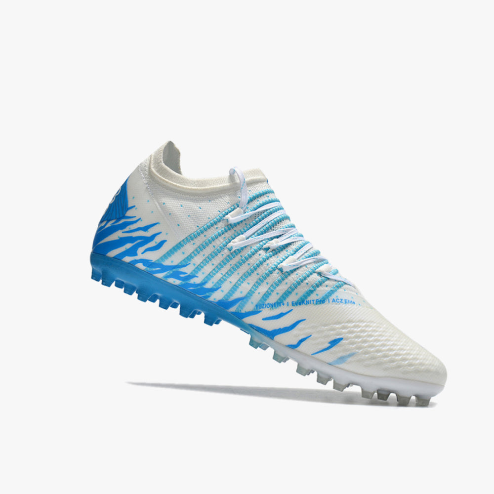 Azul e branco