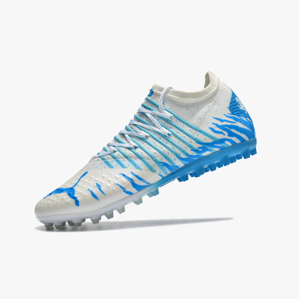 Azul e branco