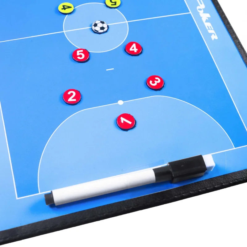 PRANCHETA QUADRA TÁTICA FUTSAL COM IMÃ E CANETA