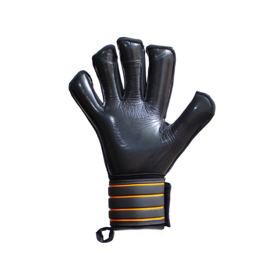 LUVA DIFAI JUMP PRETA E LARANJA