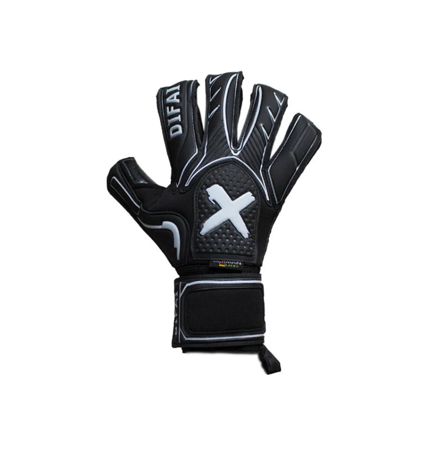 LUVA DIFAI JUMP PRETA E BRANCO