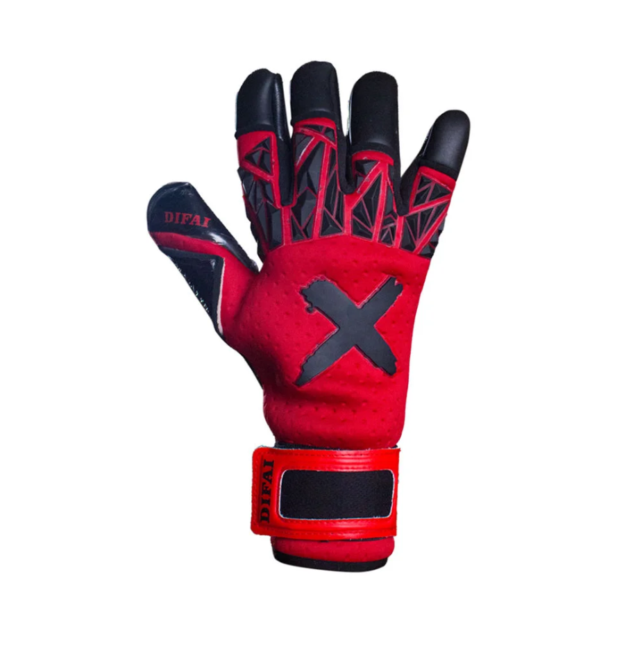 LUVA DIFAI HYDRID VERMELHA