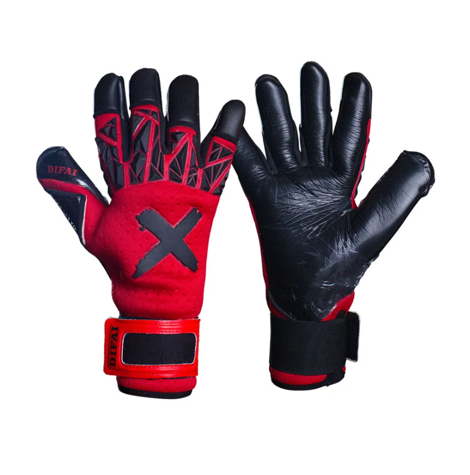 LUVA DIFAI HYDRID VERMELHA