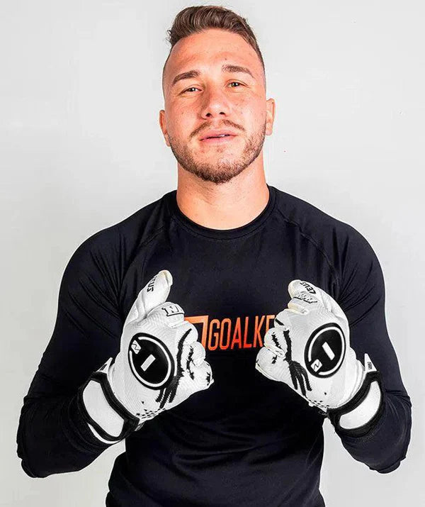 Luva de Goleiro Profissional N1 Zeus