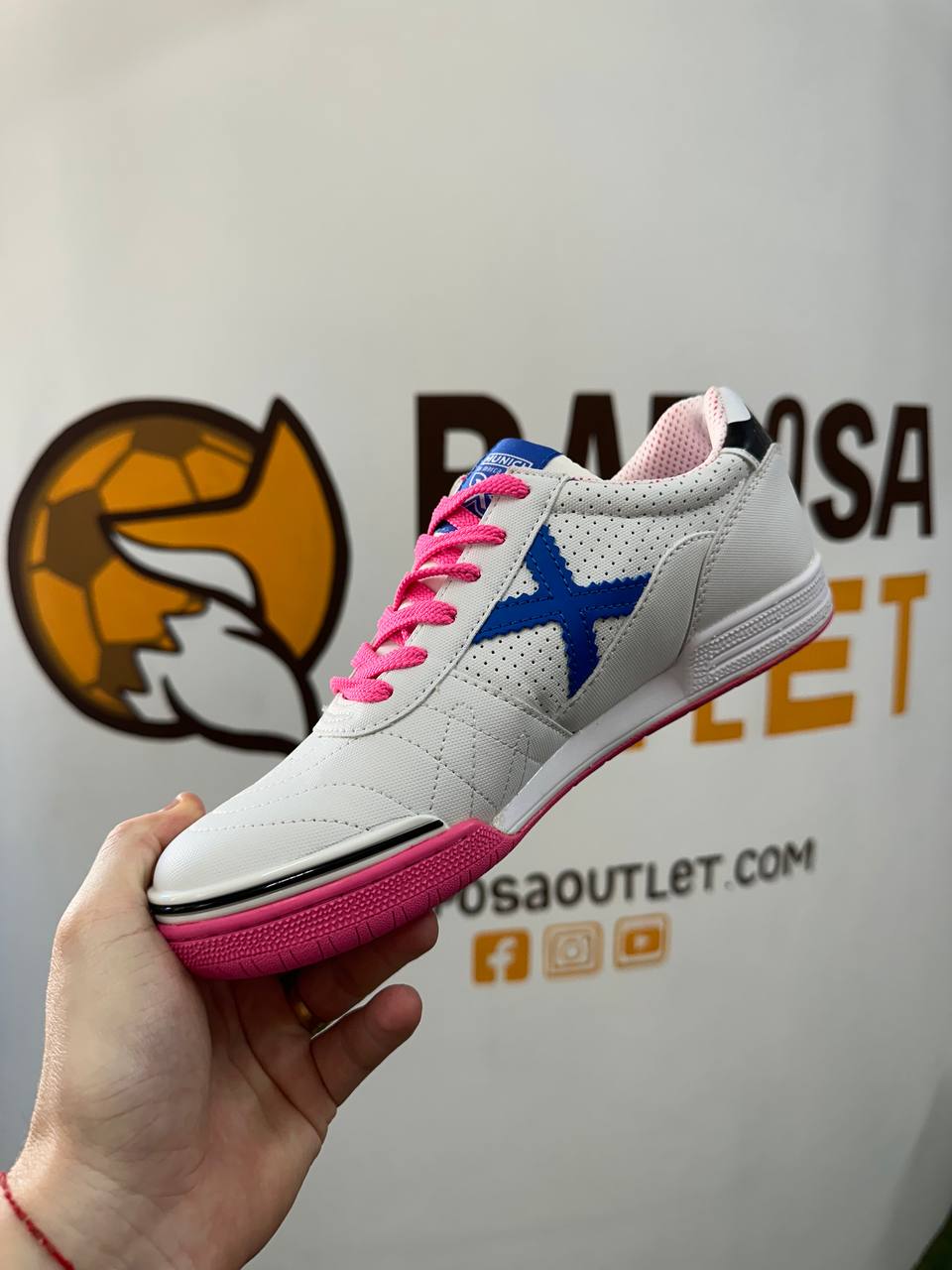 TÊNIS MUNICH G3-INDOOR + BRINDES (PRONTA ENTREGA)