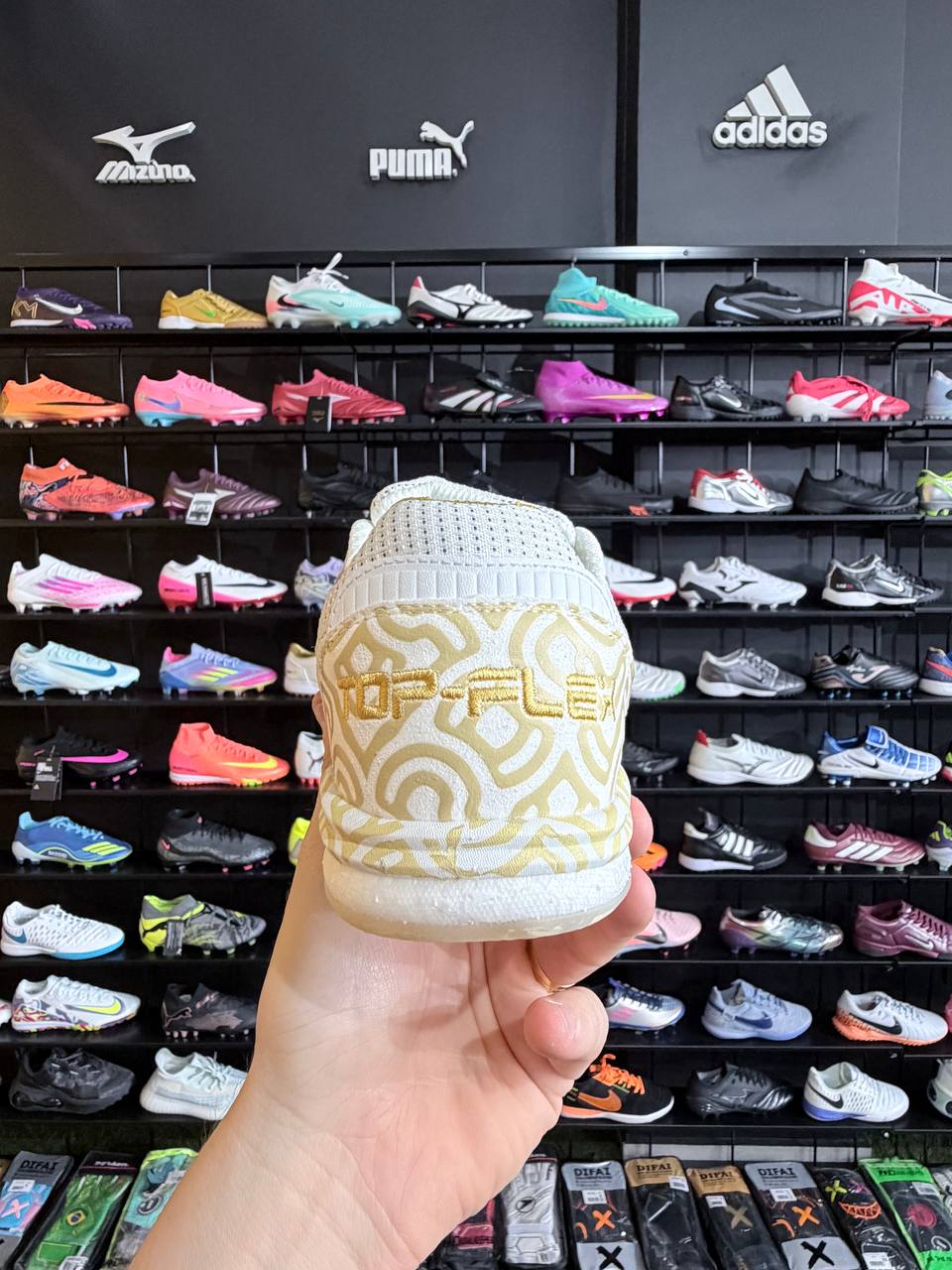 JOMA TOP FLEX REBOUND OURO + BRINDE (PRONTA ENTREGA)