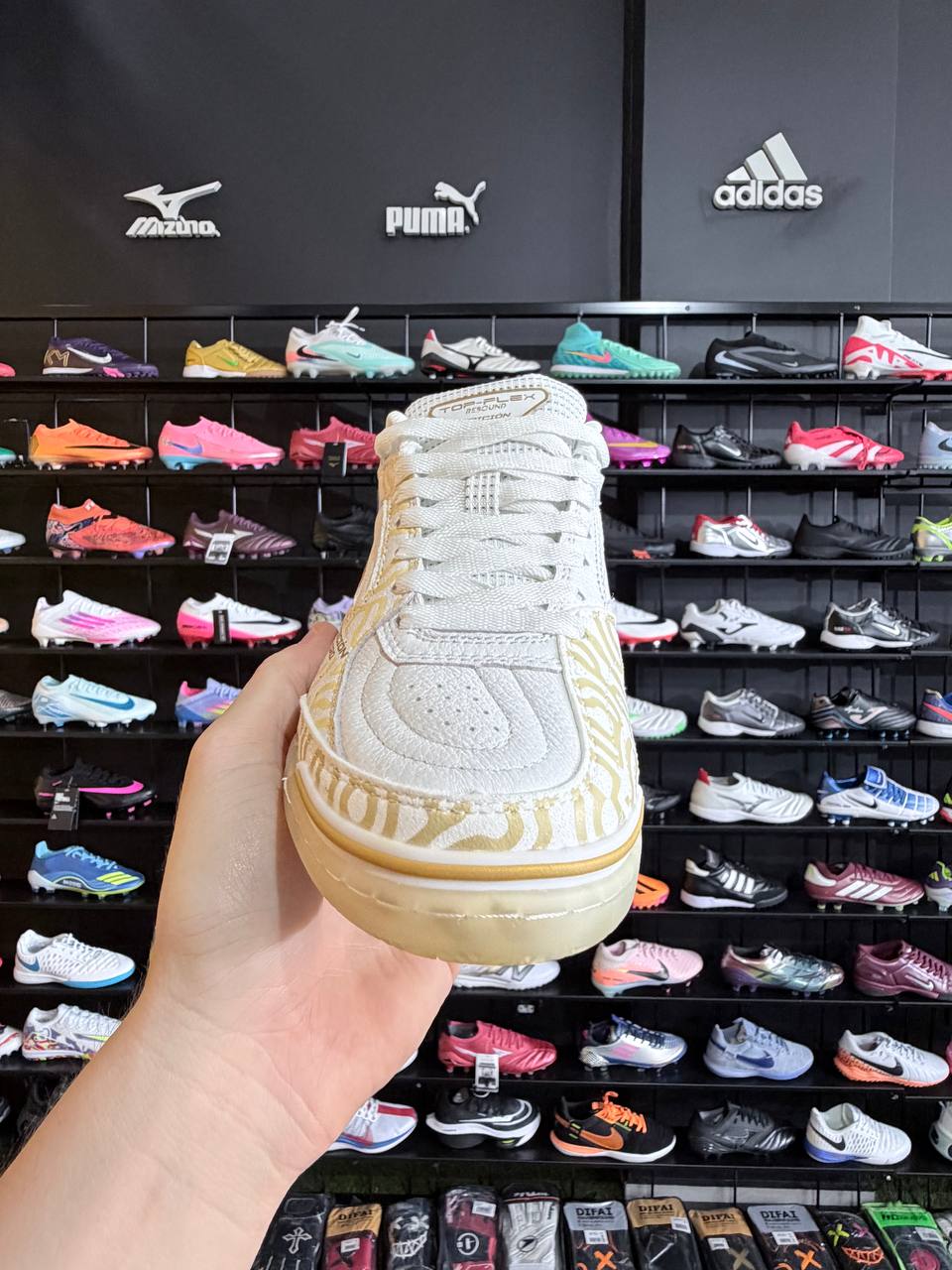 JOMA TOP FLEX REBOUND OURO + BRINDE (PRONTA ENTREGA)