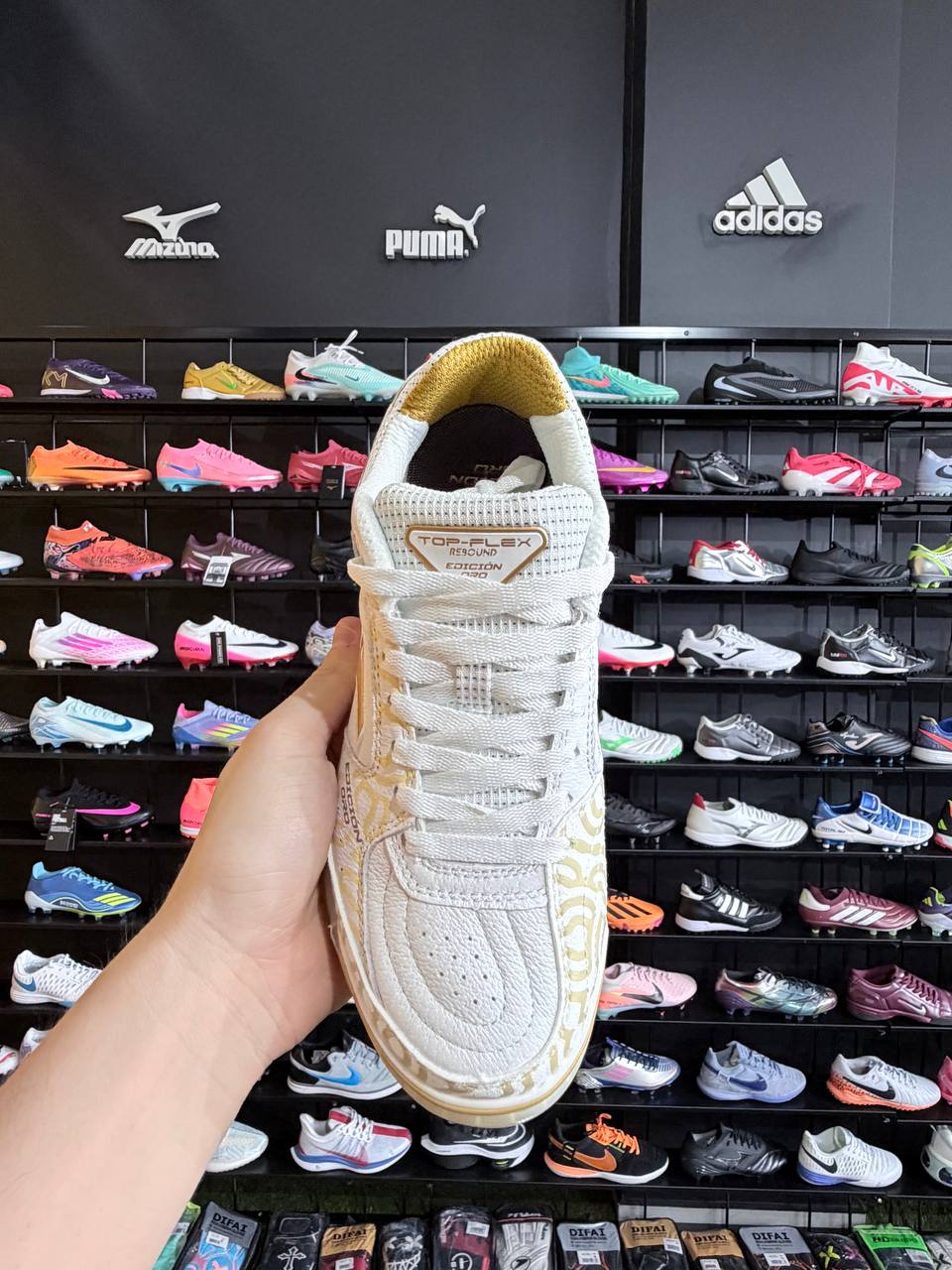 JOMA TOP FLEX REBOUND OURO + BRINDE (PRONTA ENTREGA)