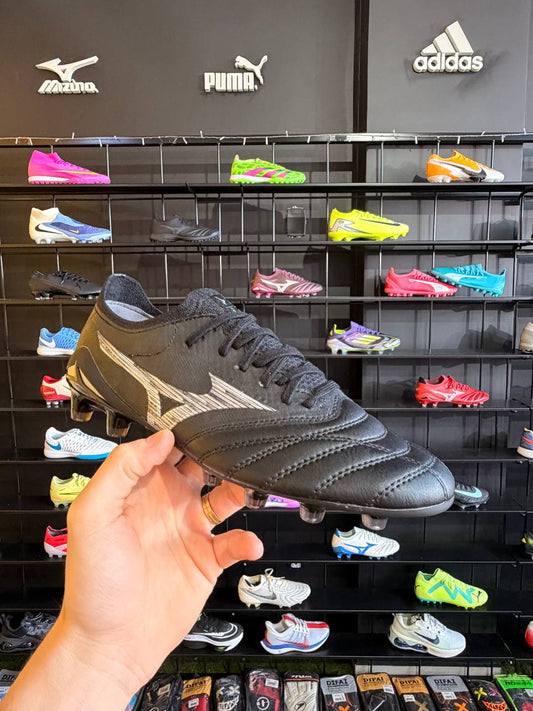 MIZUNO MORELIA FG + BRINDE (PRONTA ENTREGA)