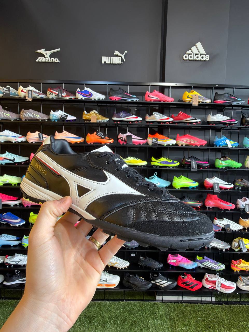MIZUNO MORELIA TF + BRINDES (PRONTA ENTREGA)